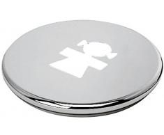 Alessi Akk15 Girotondo dessous de Plat en Acier Inoxydable 18/10 Argenté, Femme