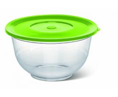 Emsa 514562 SUPERLINE Saladier avec couvercle en plastique, 2L, vert