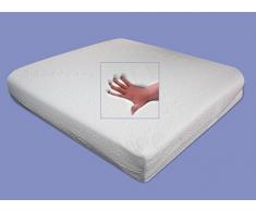 supply24 Coussin rempli de Mousse à Base de Gel Anti escarres Coussin de Siège pour Chaise roulante Voiture Camion Siège de Bureau - Blanc, RG 65