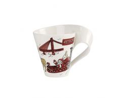 Villeroy & Boch Cities of the World Tasse à café Rovaniemi, 300 ml, Porcelaine Premium, Blanc/Multicolore