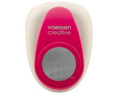Vaessen Creative Perforatrice de Papier, Taille XXXXL, Cercle, Pour Projets DIY, Scrapbooking, Création de Cartes et Plus