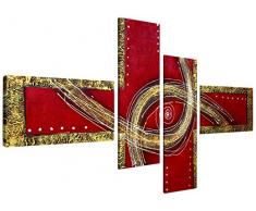 Visario 6506 Tableau sur Toile de Lin, Multicolore