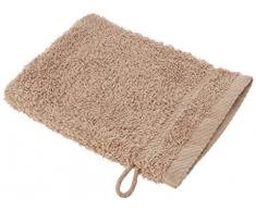 De Witte Lietaer Collection H Lot de 6 Gants de Toilette Coton Beige Taupe 15 x 21 cm
