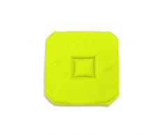 Soleil dOcre 008459 Alix Dessus de Chaise Gobelin Polyester Vert Anis 40 x 40 x 3 cm