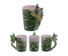 Puckator SMUG23 Mug avec Anse Grenouille 8 x 11,5 x 13,5 cm