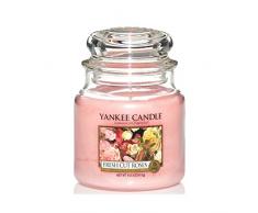 Yankee Candle bougie jarre parfumée, taille moyenne, Roses fraîchement coupées, jusquà 75 heures de combustion