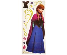 Thedecofactory RMK2737GM Stickers Disney LA Reine des NEIGES Anna GÃANT ROOMMATES REPOSITIONNABLES (104X37CM), Vinyle, Multicolore, 104 x 46 x 0,1 cm