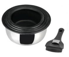 Lacor 92205 Ensemble 4 Casseroles + Poignée Antiadhésif