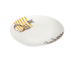 Delys-By-Vercal 514359 Assiettes Plate en Porcelaine 27 cm