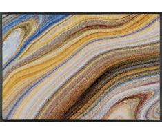 Wash+Dry Tapis, Surface en Polyamide, Beige, 50 x 75 cm