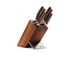 WÃ¼sthof TR9856 Epicure Bloc couteaux bois clair avec 6 couteaux forgÃ©s