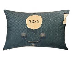 Daycollection HOOFACGR7 Home Office Coussin Coton Noir 60 x 40 x 10 cm