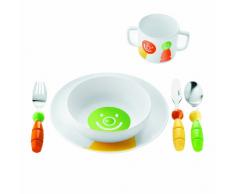 Guzzini 07500152 Service BILLO: Ass.Plate,Creuse,Verre, Couverts, N/C, Couleurs/DÃ©cors Assortis