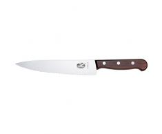 Victorinox 5.2030.25 Couteau de Cuisine Tranchant denté, Acier Inoxydable, Brun, 30 x 5 x 5 cm