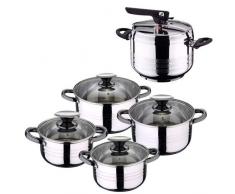 San Ignacio Cuisine, chromé, Express 5 litres + Batterie