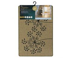 JVL Elegance Range Tapis dintérieur Motif Pissenlit 50 x 75 cm