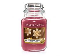Yankee Candle bougie jarre parfumÃ©e, grande taille, Etoile Scintillante, jusquÃ 150 heures de combustion