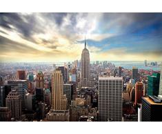 Tapisserie déco poster NYC 3 x 2,70 m | Déco et photo murale XXL Qualité HD Scenolia