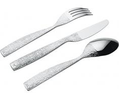 Alessi Mw03s5 Dressed Service Ã Couverts 5 PiÃ¨ces en Acier Inoxydable 18/10 Brillant avec DÃ©coration en Relief