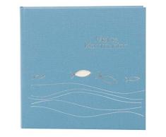 Goldbuch Album Photo pour Communion, Ichthys Blau, 25x25 cm