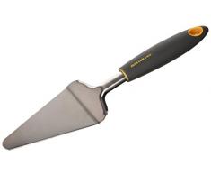 Fackelmann 25206 Pelle à Tarte Soft 26cm Gris/Orange/Argent, Acier Inoxydable, 26 x 7,9 x 2 cm