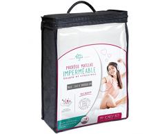 My Lovely Bed - ProtÃ¨ge Matelas 140x190/200 cm | AlÃ¨se ImpermÃ©able | Souple et Silencieux - Forme Drap Housse