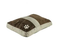 Viscio Trading Maison & Pet Coussin pour Animaux domestiques Elegance, Tissu, Beige, 60Â x 40Â x 10Â cm