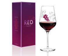 RITZENHOFF Red, Verre Ã Vin Rouge, Verre Ã Vin, 580 ML, Design Printemps 2014, Nicole Winter, 3000012