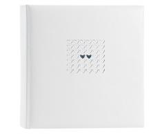 Goldbuch Album Photos relié « Elegance », Blanc cassé, Couverture Simili-Cuir, 31x30 cm, 100 Pages, 31450