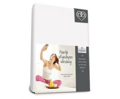 Bed-Fashion Drap Plat, Coton, Blanc, Simple, 160Â x 260Â cm