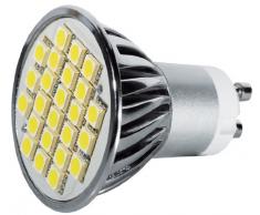 Transmedia LP8-5WL Power SMD Spot LED 230 V 5 W GU10 Blanc Chaud