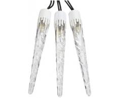 System LED 465-68 Extra Guirlande lumineuse stalactites LED Lumière blanche froide 400 x 40 cm