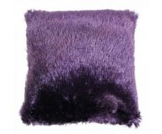 Enjoy Home Coussin 40x40, PLUCH Violet, Polyester, 40x40x1 cm