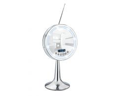 Wenko 21820100 Imperial LED Miroir sur Pied Dimensions 28,5 x 15,0 x 38,0 cm