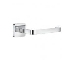 SMEDBO OK3411 Porte-Rouleau de WC Ice sans abattant 13 cm chromÃ©, Laiton, Argent, 13 x 4,5 x 7,9 cm