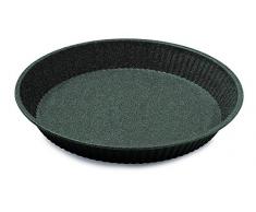 Guardini Blackstone, Moule à tarte 28 cm, acier avec revêtement anti-adhérent, couleur « black-stone »