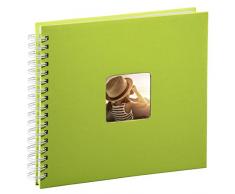 Hama Album Photo Fine Art (format 28 x 24 cm, 50 pages blanches, Ã spirale) Kiwi