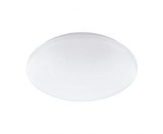 Eglo Giron-C Plafonnier en acier et plastique Blanc 17 W