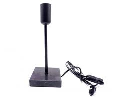 ILUMINATION DE DESIGN Lampe de table, noir