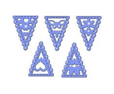 Sweet Dixie fanions SÃ©lection Die, Gris