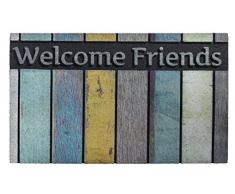 HMT Paillasson Caoutchouc recyclÃ© Multicolore 45 x 75 cm