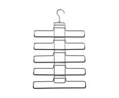 Zeller Cintre Multipositions en métal/Plastique