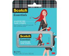 3Â M Scotch Ruban adhÃ©sif Essentials Armoire Strips-.5-inch x 7,6Â cm 36/Pkg