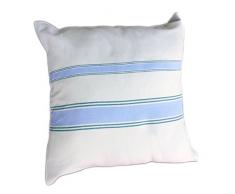 Fouta FutÃ©e Housse de Coussin carrÃ©e en Tissage fouta, Coton, Multicolore, 40x40 cm