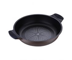 Bergner Sacher - Plats à Paella en Fonte daluminium 32 x 7,4 cm