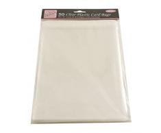 Anitas Lot de 50 Pochettes en Plastique Format A5, 25 mm