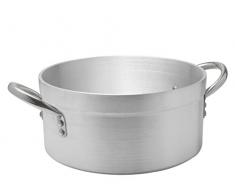 Pardini Faitout Moyen, Acier INOX, Argent, 36 cm