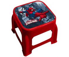 Star Licensing 45476Â Disney Spiderman Tabouret, Multicolore, 24.5Â x 24.5Â x 20Â cm