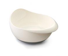 Joseph Joseph - PrepServe - Saladier avec Passoire IntÃ©grÃ©e - Grand ModÃ¨le - Blanc