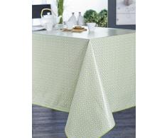 CALITEX GOA, Nappe Toile Cirée Rectangulaire, PVC, Anis, 140x250 cm